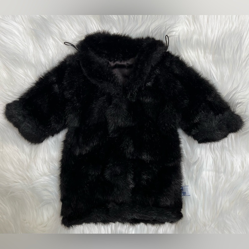 Faux Fur Mink Coat Stocking Carosel by Guy - NEW